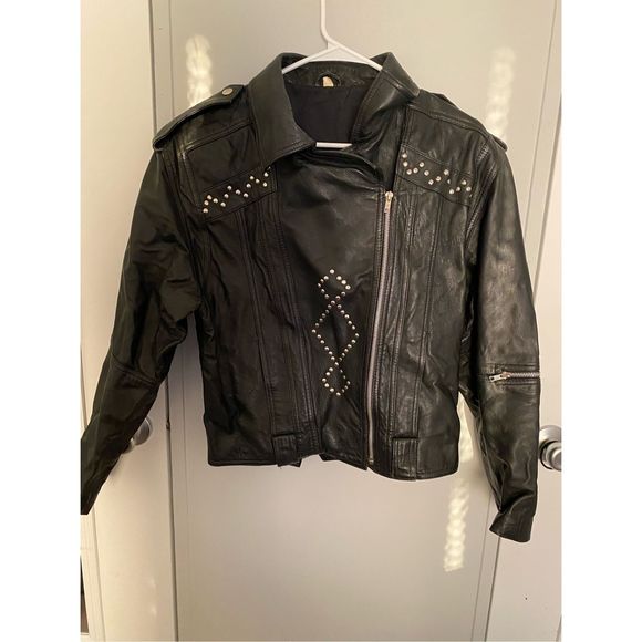 YKK Jackets & Blazers - YKK genuine leather jacket